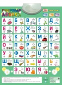 "Говорящая азбука ЗНАТОК" звуковой плакат для начинающих изучать русский язык (4 функции)