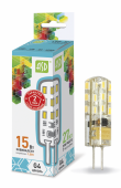Лампа сд LED-JC-std 1.5Вт 12В G4 4000К 135Лм ASD