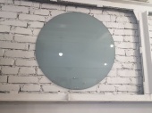 Круглая стеклянная магнитно-маркерная доска Askell Round со скрытым креплением