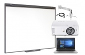 Интерактивная доска Smart Board + универсальный проектор ViewSonic PS501X + ноутбук