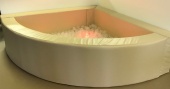 Интерактивный сухой бассейн с пультом управления угловой                        (Рекомендуемое количество шариков - 2500  шт.)